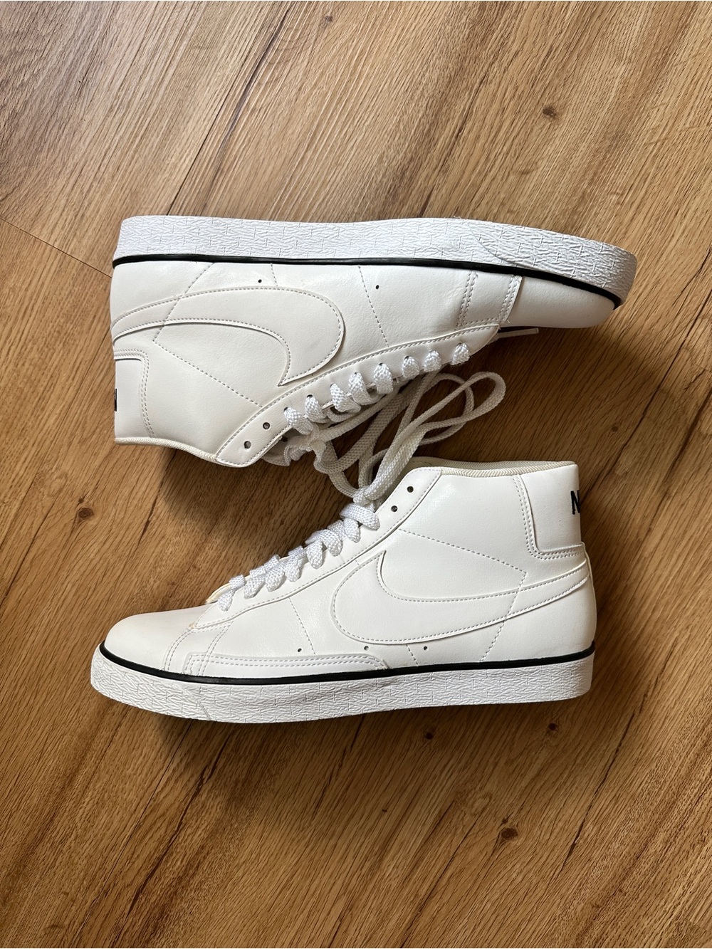 Nike White Blazer High Sneakers
